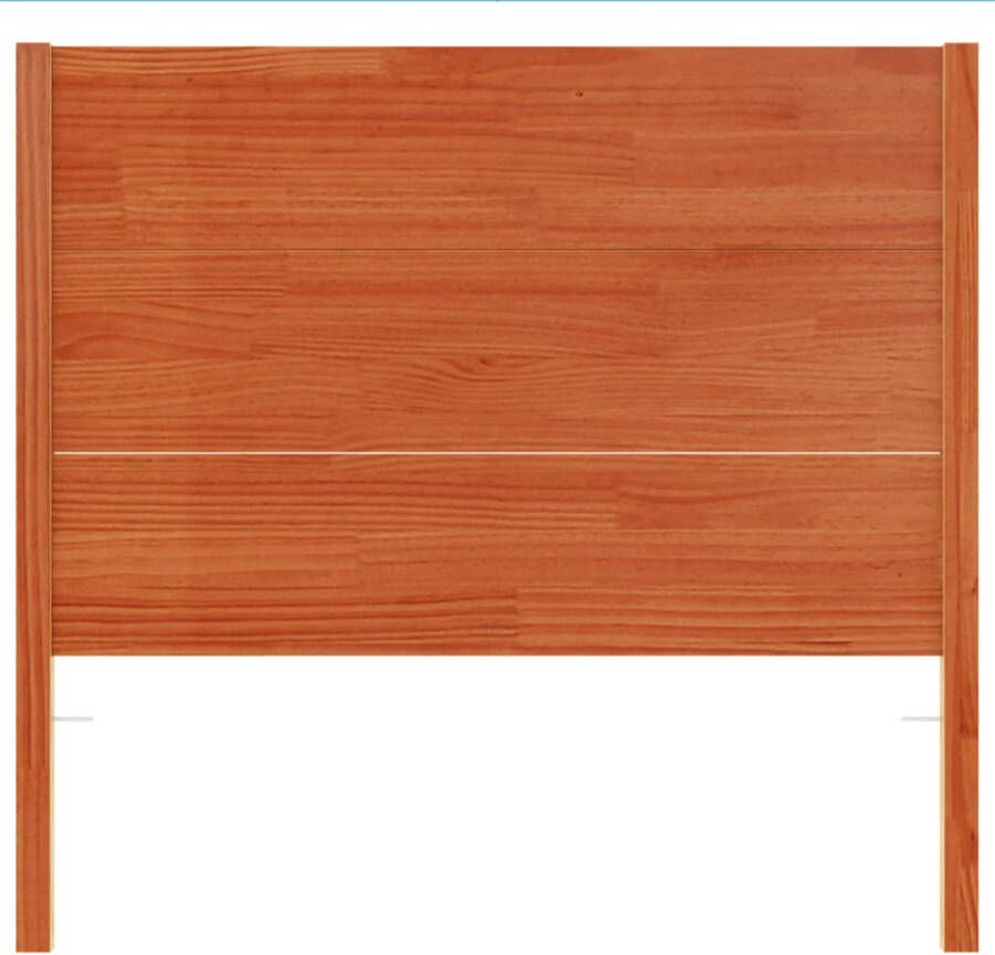 VidaXL Hoofdbord 100 cm massief grenenhout wasbruin - Foto 5