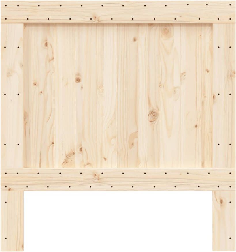 VidaXL Hoofdbord 100x104 cm massief grenenhout - Foto 4