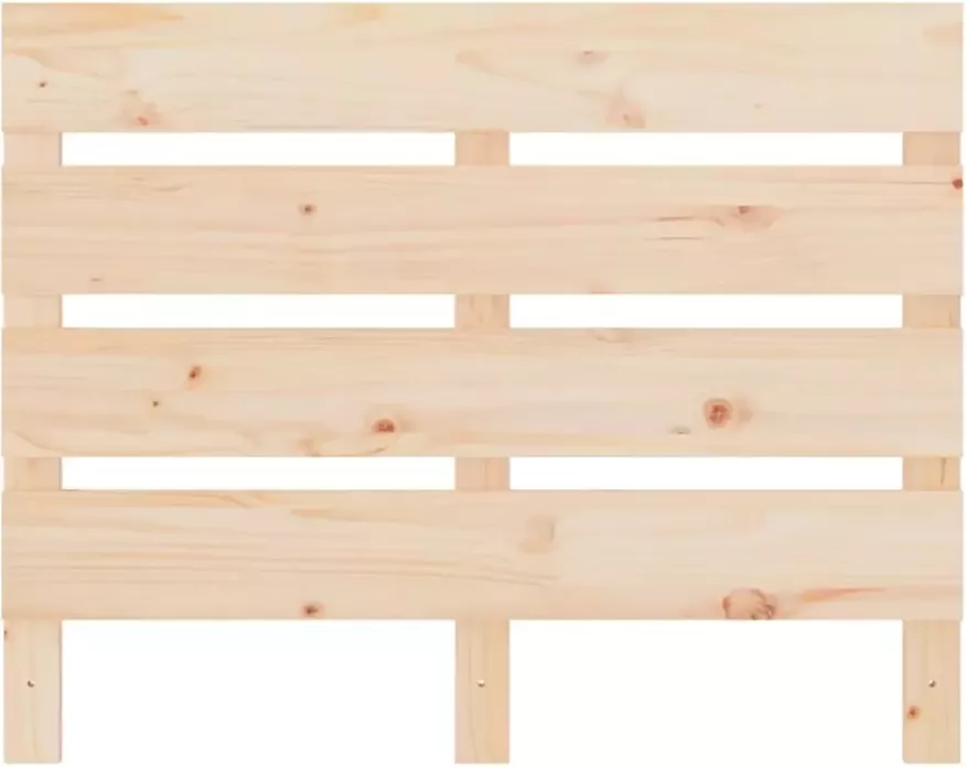 VidaXL Hoofdbord 100x3x80 cm massief grenenhout - Foto 4