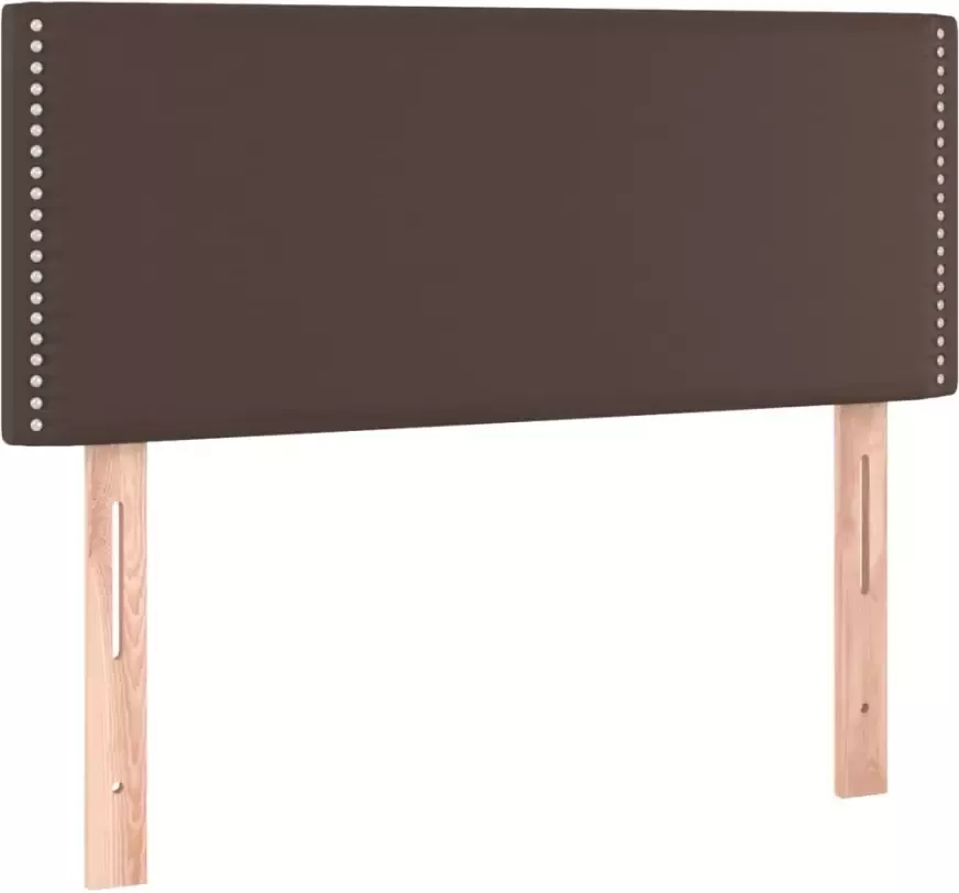 VIDAXL Hoofdbord 100x5x78 88 cm kunstleer bruin - Foto 4