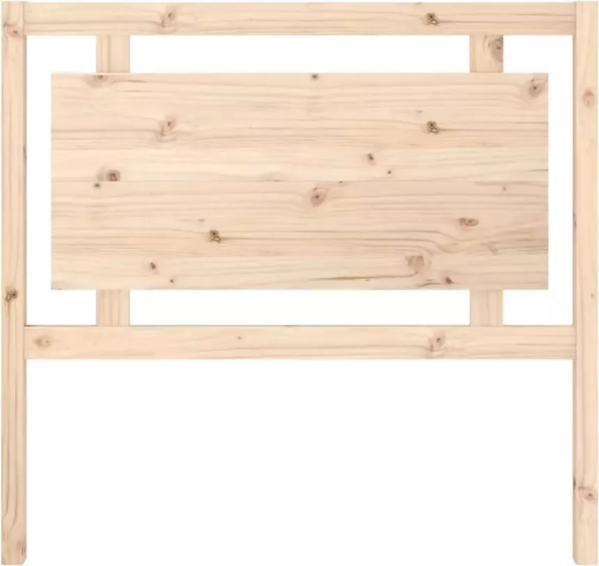 VIDAXL Hoofdbord 105 5x4x100 cm massief grenenhout - Foto 10