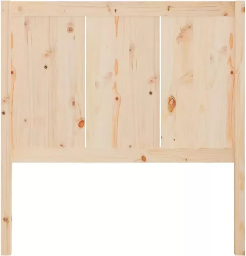 VIDAXL Hoofdbord 105 5x4x100 cm massief grenenhout - Foto 2
