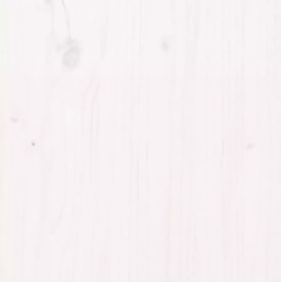 VIDAXL Hoofdbord 106x4x100 cm massief grenenhout wit