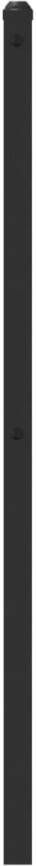 VIDAXL Hoofdbord 107 cm metaal zwart - Foto 3