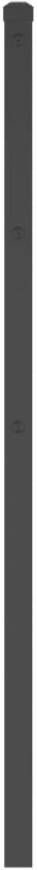VIDAXL Hoofdbord 120 cm metaal zwart - Foto 3