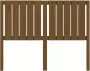 VIDAXL Hoofdbord 125 5x4x100 cm massief grenenhout honingbruin - Thumbnail 3