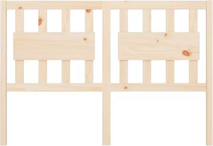 VidaXL Hoofdbord 140 5x4x100 cm massief grenenhout - Foto 5