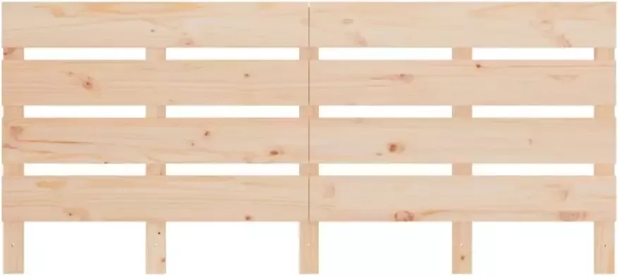 VidaXL Hoofdbord 150x3x80 cm massief grenenhout - Foto 4