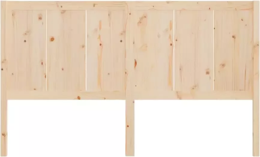 VIDAXL Hoofdbord 155 5x4x100 cm massief grenenhout - Foto 3