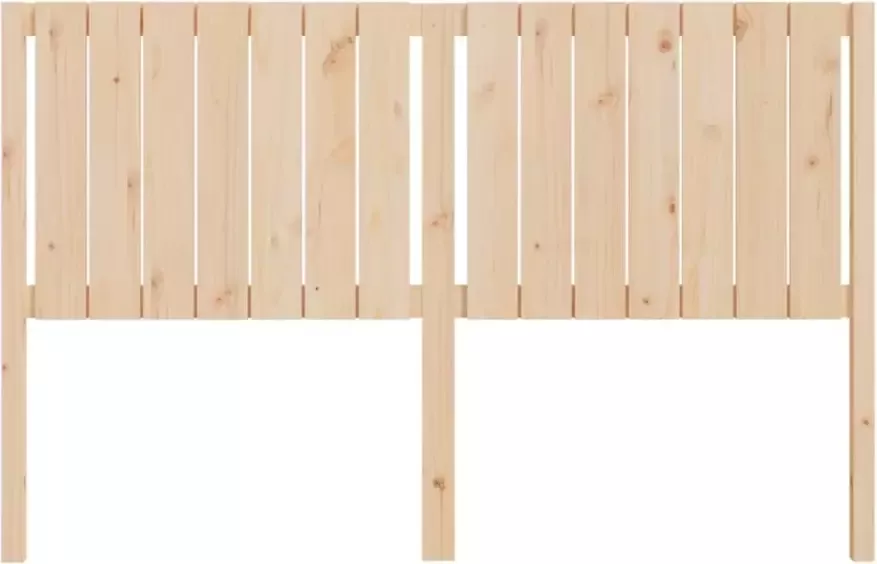 VIDAXL Hoofdbord 155 5x4x100 cm massief grenenhout - Foto 3