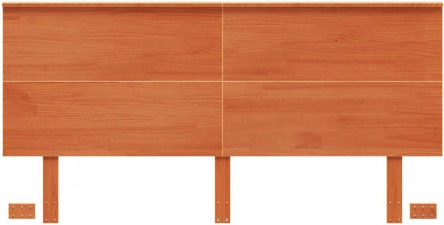 VidaXL Hoofdbord 160 cm massief grenenhout wasbruin - Foto 9