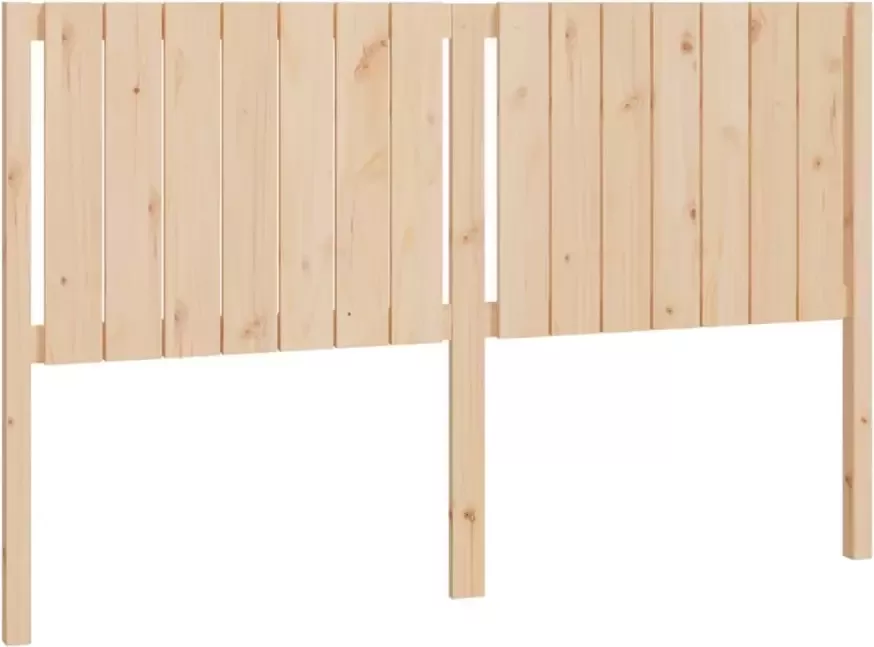 VIDAXL Hoofdbord 165 5x4x100 cm massief grenenhout - Foto 4