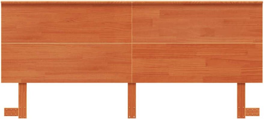 VidaXL Hoofdbord 180 cm massief grenenhout wasbruin - Foto 4