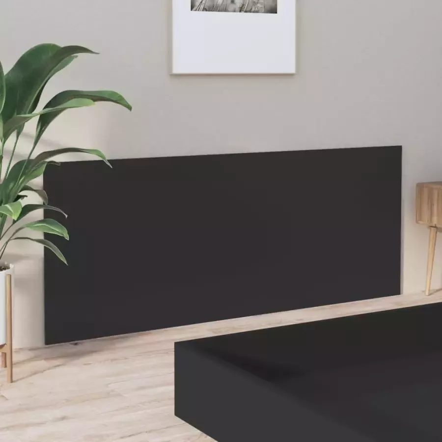 VIDAXL Hoofdbord 200x1 5x80 cm bewerkt hout zwart - Foto 3