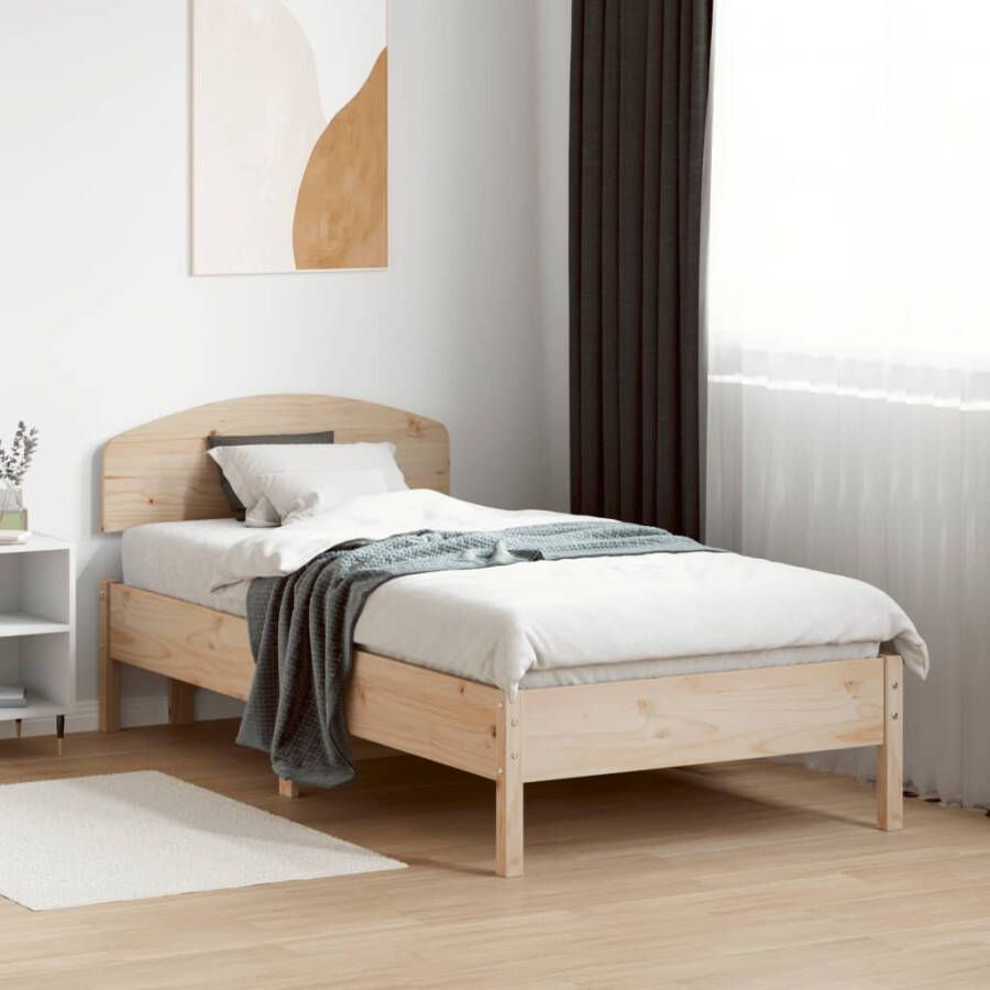 VidaXL Hoofdbord 75 cm massief grenenhout