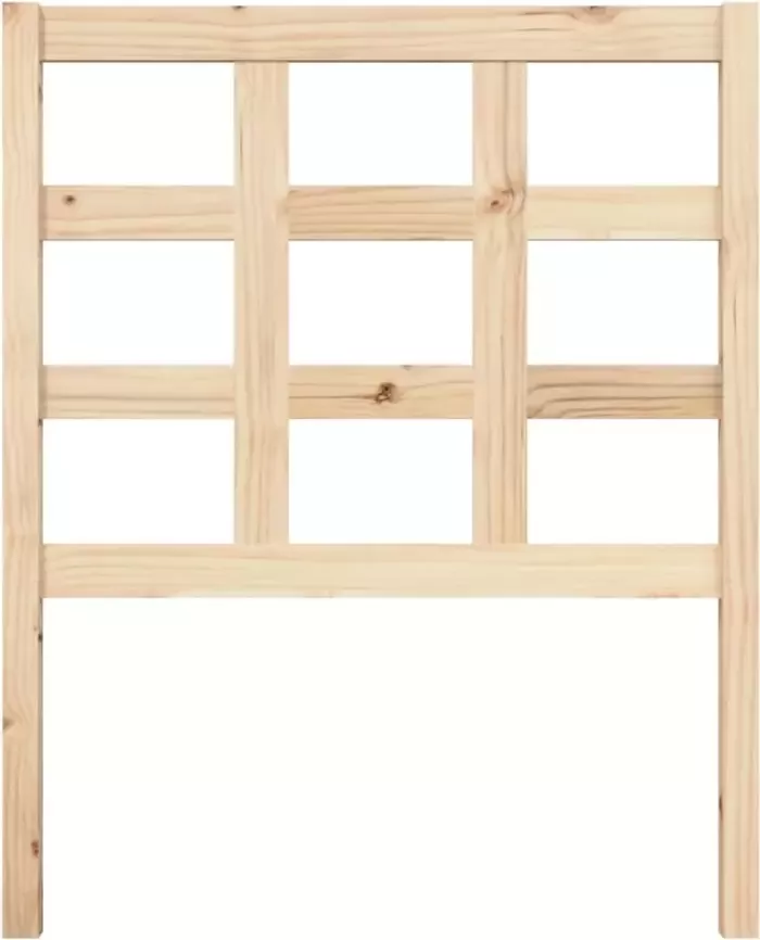 VidaXL Hoofdbord 80 5x4x100 cm massief grenenhout - Foto 17