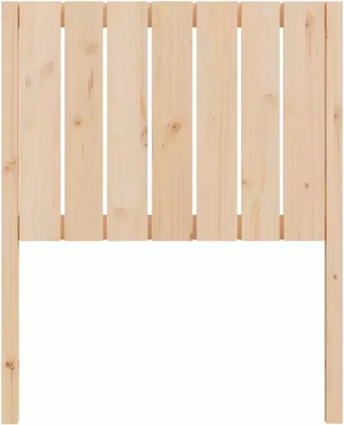 VIDAXL Hoofdbord 80 5x4x100 cm massief grenenhout - Foto 3