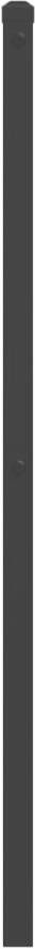 VIDAXL Hoofdbord 80 cm metaal zwart - Foto 3