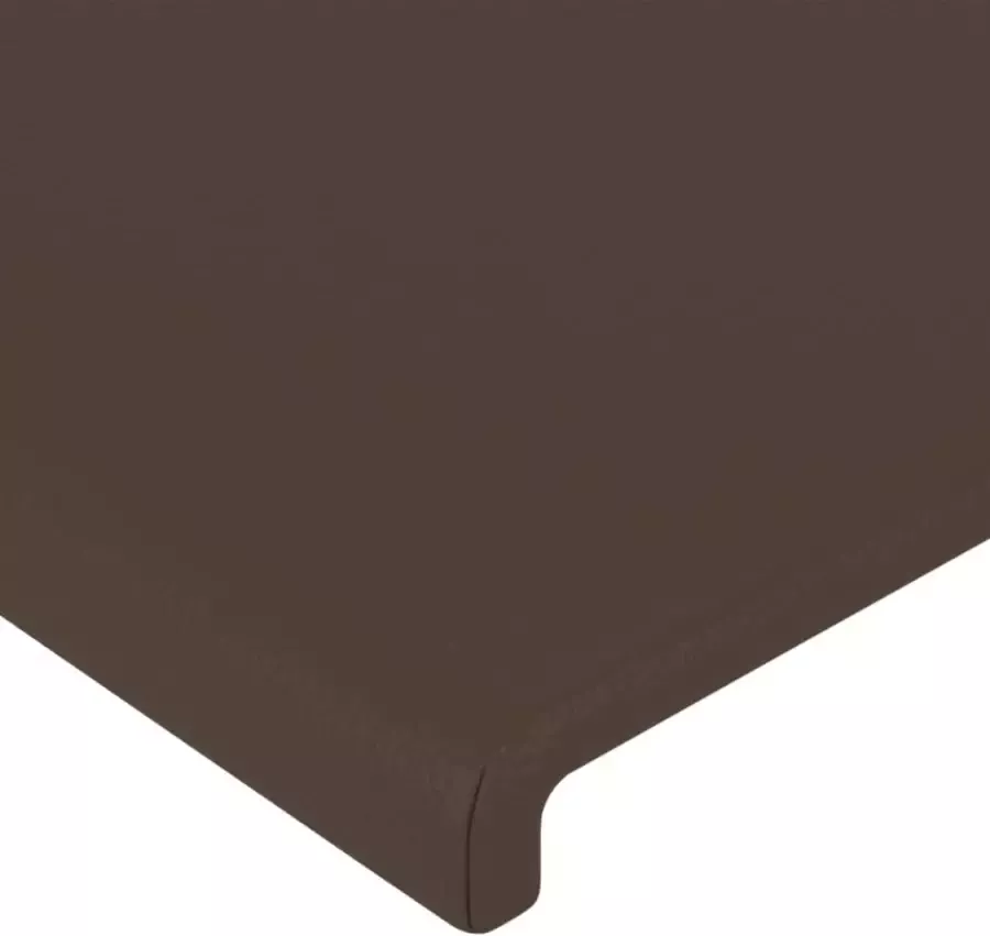 VIDAXL Hoofdbord 80x5x78 88 cm kunstleer bruin - Foto 2