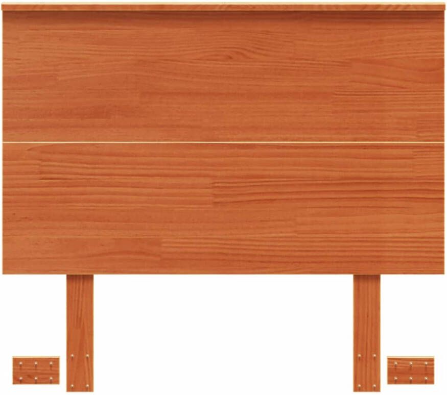 VidaXL Hoofdbord 90 cm massief grenenhout wasbruin - Foto 4