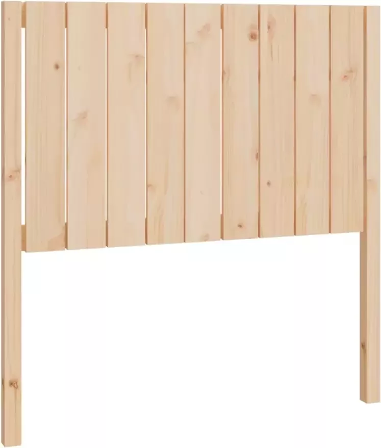 VIDAXL Hoofdbord 95 5x4x100 cm massief grenenhout - Foto 4