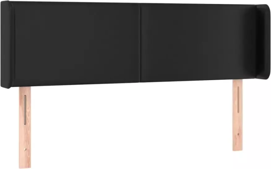 VIDAXL Hoofdbord LED 147x16x78 88 cm kunstleer zwart - Foto 2