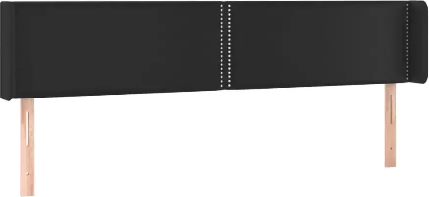 VIDAXL Hoofdbord LED 163x16x78 88 cm kunstleer zwart - Foto 3
