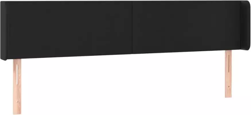 VIDAXL Hoofdbord LED 203x16x78 88 cm kunstleer zwart - Foto 3