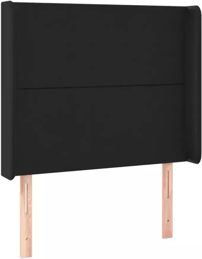 VIDAXL Hoofdbord LED 93x16x118 128 cm kunstleer zwart - Foto 2