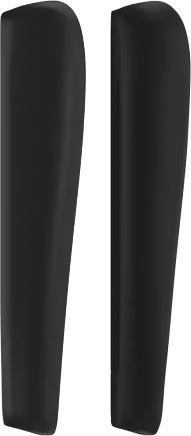 VidaXL Hoofdbord met randen 163x23x118 128 cm kunstleer zwart - Foto 4