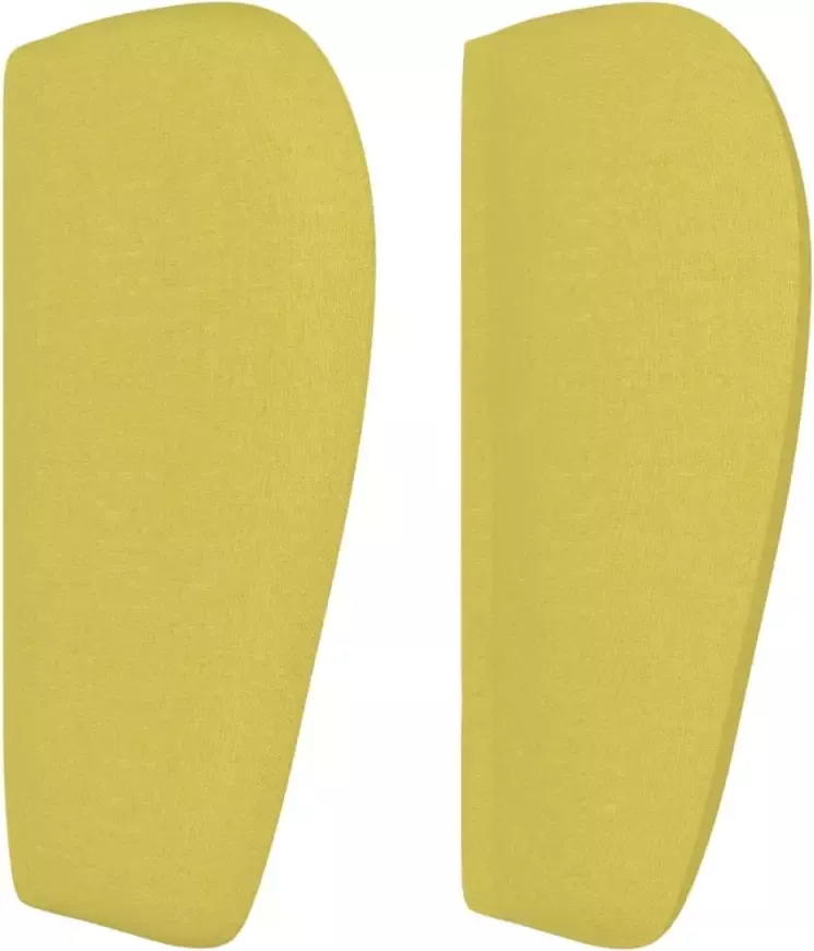 VidaXL Hoofdbord met randen 83x23x78 88 cm stof groen - Foto 3