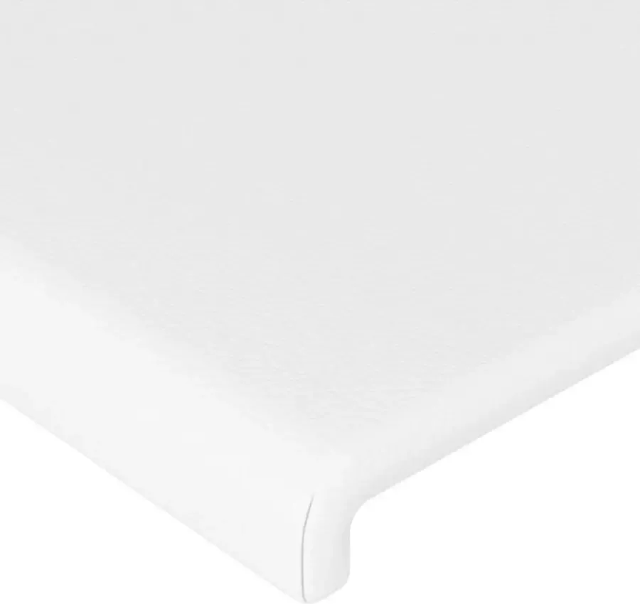 VidaXL Hoofdborden 4 st 90x5x78 88 cm kunstleer wit - Foto 3