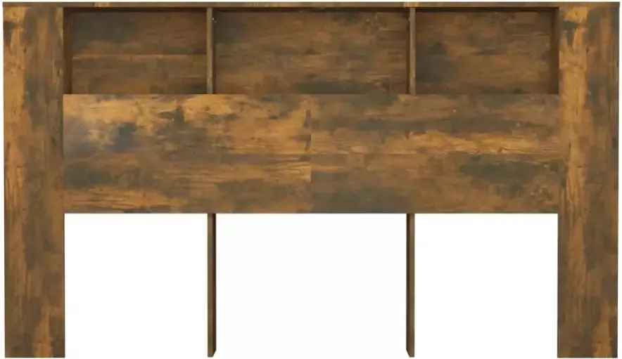 VidaXL Hoofdbordkast 180x18 5x104 5 cm gerookt eikenkleurig - Foto 3