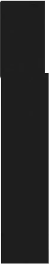 VIDAXL Hoofdbordkast 180x19x103 5 cm zwart - Foto 3