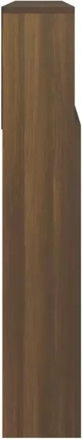 VIDAXL Hoofdbordkast 220x19x103 5 cm bruin eikenkleur - Foto 3