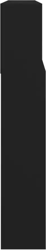 VIDAXL Hoofdbordkast 220x19x103 5 cm zwart - Foto 3