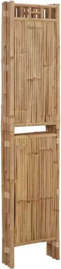 VidaXL -Kamerscherm-met-4-panelen-160x180-cm-bamboe - Foto 3