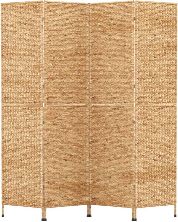VidaXL -Kamerscherm-met-4-panelen-163x180-cm-waterhyacint