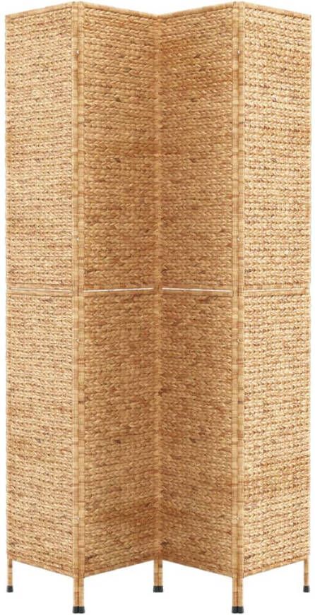 VidaXL -Kamerscherm-met-4-panelen-163x180-cm-waterhyacint - Foto 4