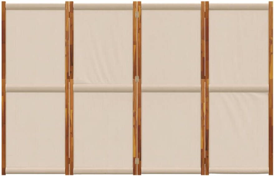VidaXL -Kamerscherm-met-4-panelen-280x180-cm-taupe - Foto 4