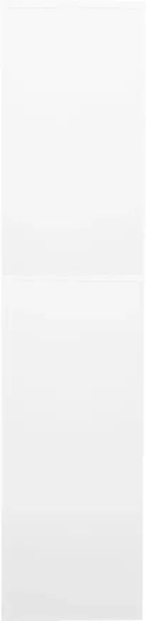 VidaXL -Kantoorkast-90x40x180-cm-staal-wit - Foto 4