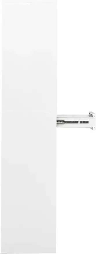 VidaXL -Kantoorkast-90x40x180-cm-staal-wit - Foto 2