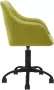 VidaXL Kantoorstoel draaibaar stof groen - Thumbnail 7