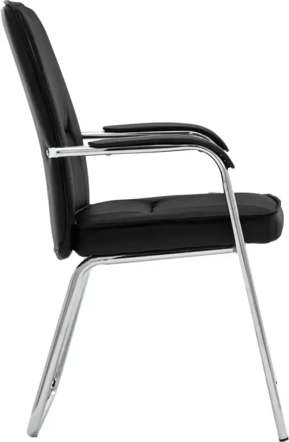 Prolenta Premium vidaXL Kantoorstoel kunstleer zwart - Foto 3