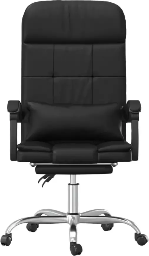 VidaXL -Kantoorstoel-massage-verstelbaar-kunstleer-zwart - Foto 6