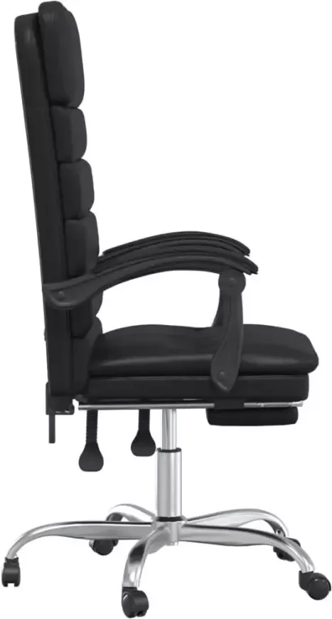 VidaXL -Kantoorstoel-massage-verstelbaar-kunstleer-zwart - Foto 6