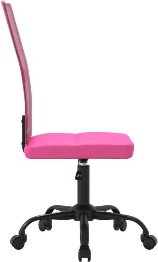 VidaXL -Kantoorstoel-verstelbare-hoogte-mesh-stof-roze - Foto 4