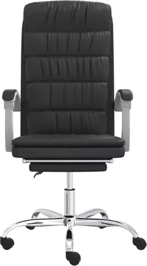 VidaXL -Kantoorstoel-verstelbaar-kunstleer-zwart - Foto 10