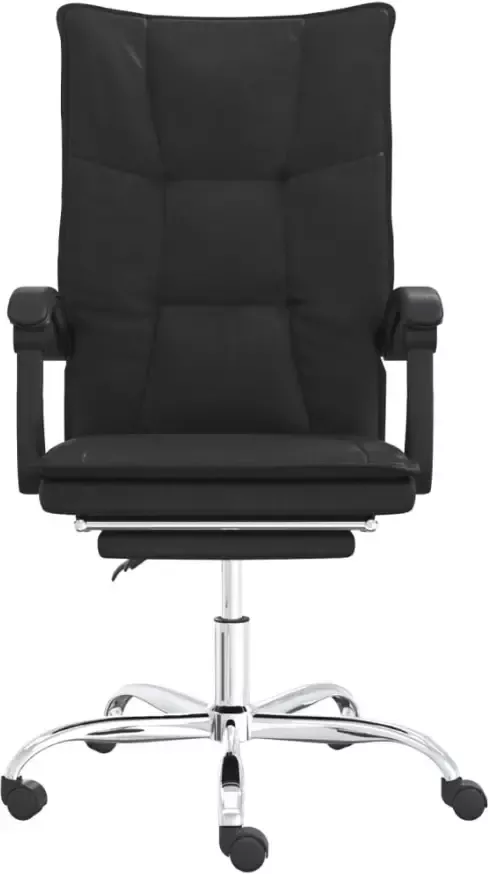 VidaXL -Kantoorstoel-verstelbaar-kunstleer-zwart - Foto 9