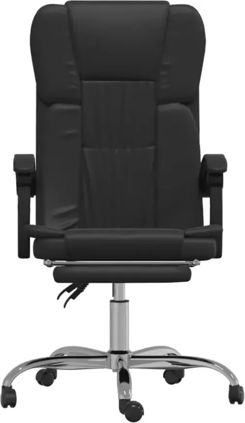 VidaXL -Kantoorstoel-verstelbaar-kunstleer-zwart - Foto 8